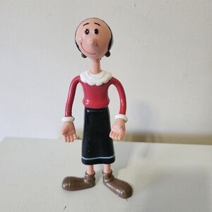 Vintage 1993 Olive Oyl Bendy  Poseable Figure